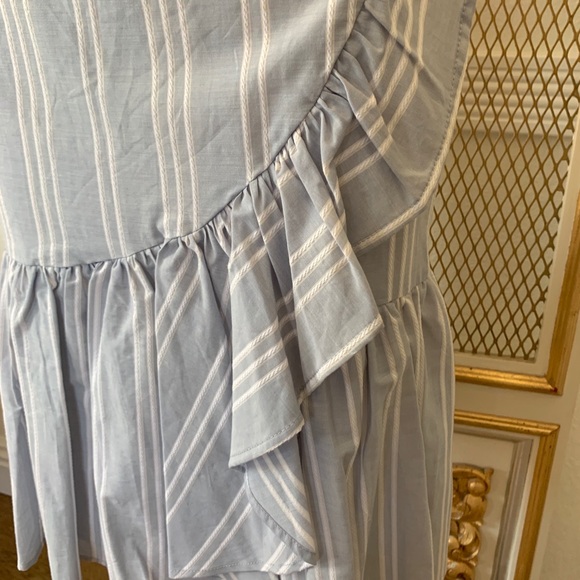 Pre-owned A.n.d Eawy  Ruffle skirt Blue M - Picture 5 of 8